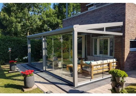 Aluxe | Veranda Topline 4000 x 3500 | Met Polycarbonaat Platen