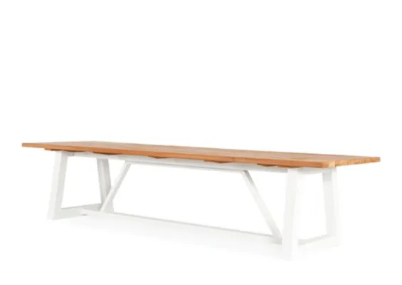 SUNS | Tuintafel Ovada 280 x 100 cm | NNT | Matt White