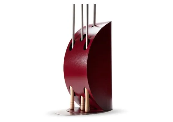 Alfa Pizza | Vela Peel Holder | Red