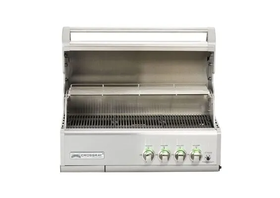 Heatstrip | Crossray 4 Built In BBQ | 4 Burner | 30 MB