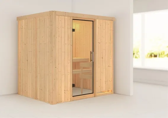 Karibu | Sauna Fanja | Helderglas Karibu | Sauna Fanja | Helderglas