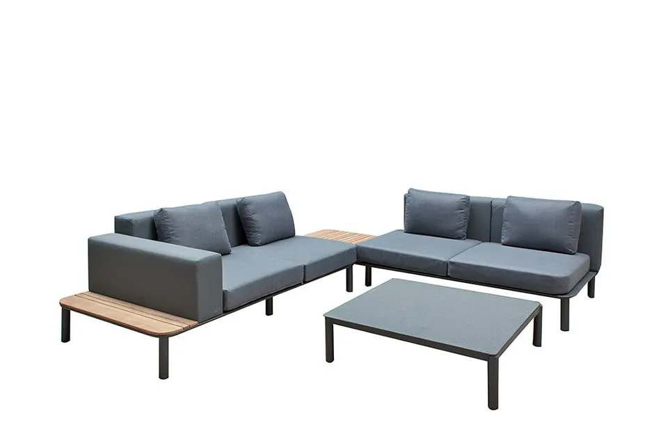 Fonteyn | Loungeset Lancaster | Antraciet