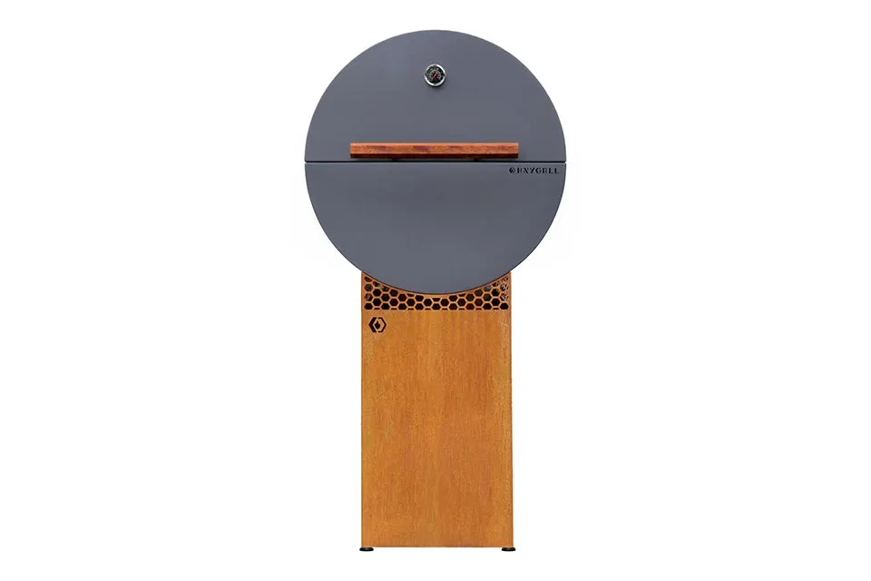 HNYGRLL | Houtskool BBQ Design | Corten/Zwart HNYGRLL | Houtskool BBQ Design | Corten/Zwart