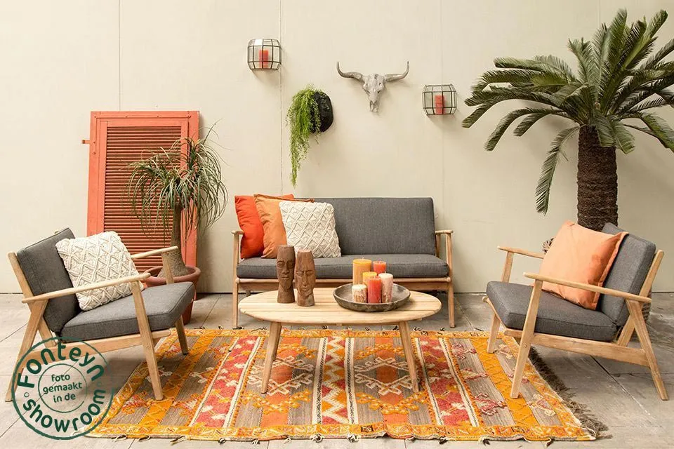 Fonteyn | Loungeset Georgia | Acacia Teak Look