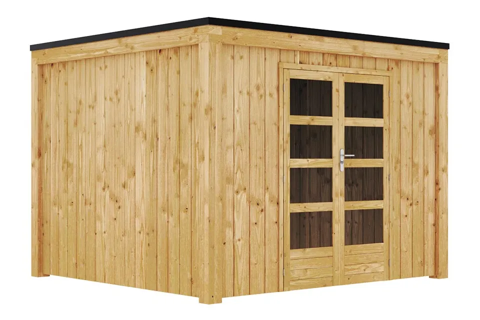 Duxwood | Tuinhuis Garden Design 140 | 300 x 300 cm | Vuren