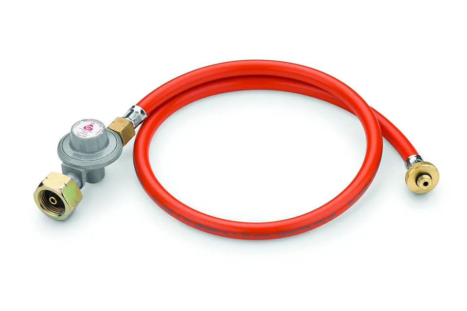 Weber | Gasdrukregelaarset | Voor grote gasflessen | Performer, Q100/1000 en Go Anywhere gas (30 mbar)