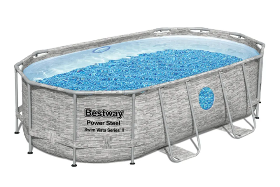 Bestway | Zwembad Power Steel Vista 427 x 250 x 100 cm Bestway | Zwembad Power Steel Vista 427 x 250 x 100 cm