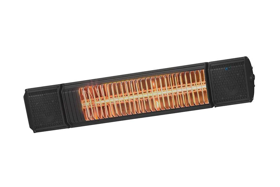 Eurom | Heat and Beat Zwart | Infrarood Verwarming