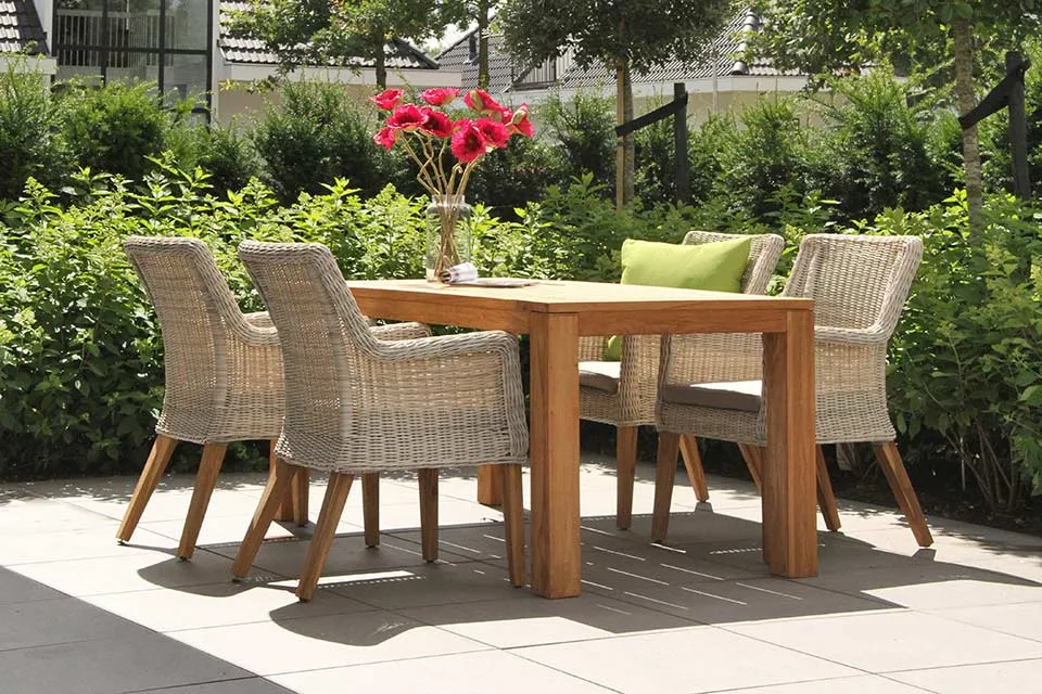 Fonteyn | Tuinset Honolulu | Teak / Seashell Fonteyn | Tuinset Honolulu | Teak / Seashell