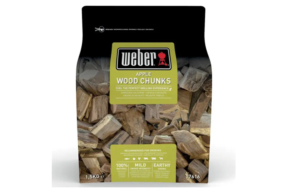 Weber | Houtblokjes 1,5 kg | Apple Weber | Houtblokjes 1,5 kg | Apple