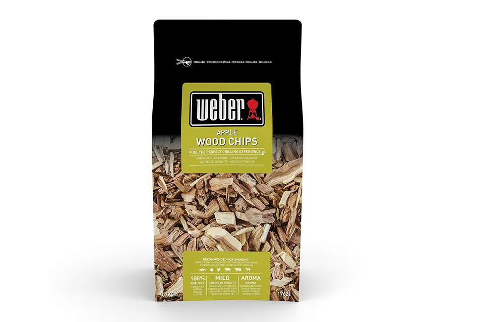 Weber | Houtsnippers 0,7 kg | Apple Weber | Houtsnippers 0,7 kg | Apple