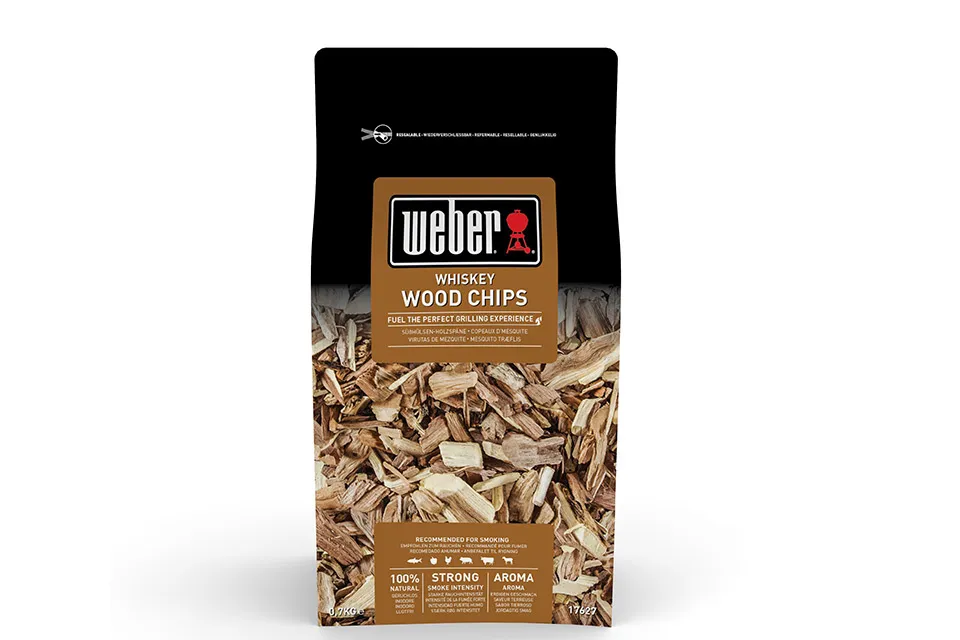 Weber | Houtsnippers 0,7 kg | Whisky Wood Weber | Houtsnippers 0,7 kg | Whisky Wood