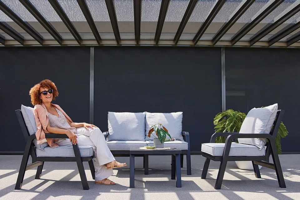 Hartman | Ibiza Loungeset met 2-zits Loungebank en 1 Tafel Hartman | Ibiza Loungeset met 2-zits Loungebank en 1 Tafel