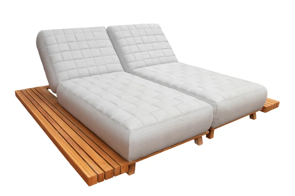 Fonteyn | Ligbed Icon | Grey Chine-Teak Fonteyn | Ligbed Icon | Grey Chine-Teak