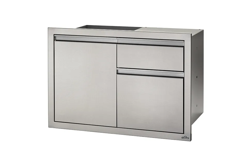 Napoleon | Inbouw Module | Deur + ladeset 2 Combi Smal | 91x60cm Napoleon | Inbouw Module | Deur + ladeset 2 Combi Smal | 91x60cm