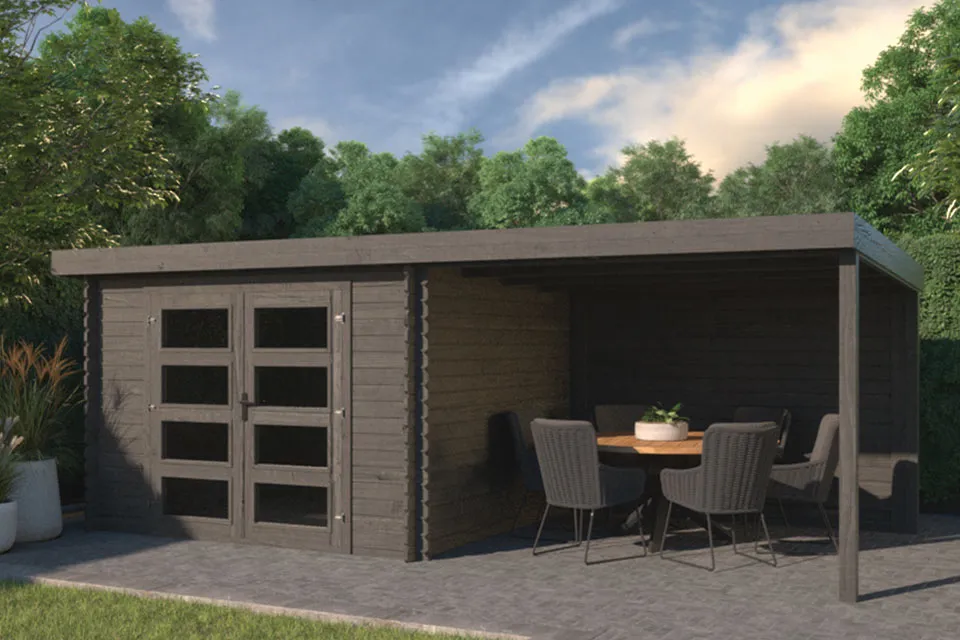 Fonteyn | Tuinhuis Irma Platdak Fonteyn | Tuinhuis Irma Platdak