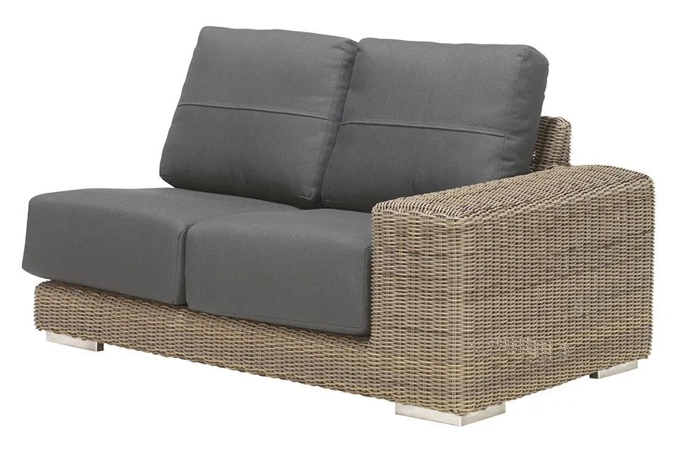 4 Seasons Outdoor Loungebank Kingston 2 zits Links Pure