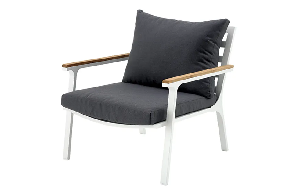 Fonteyn | Loungestoel Klara | Teak met Armleuning Fonteyn | Loungestoel Klara | Teak met Armleuning