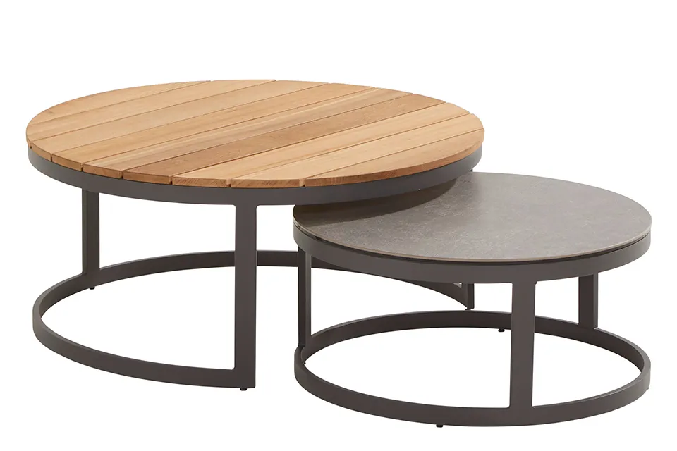 Taste by 4 Seasons | Koffietafelset Stonic Ø60 en Ø80 cm Taste by 4 Seasons | Koffietafelset Stonic Ø60 en Ø80 cm