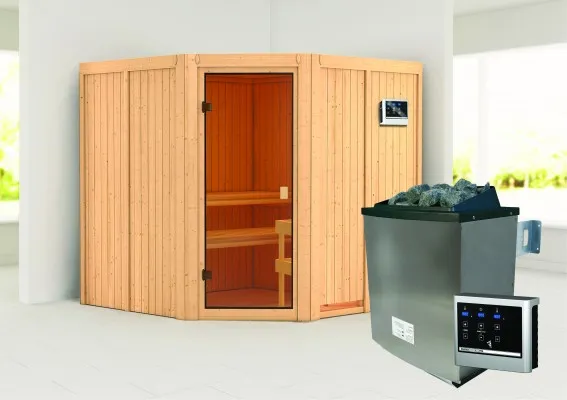 Karibu | Kotka Sauna | Kachel 9 kW Externe Bediening Karibu | Kotka Sauna | Kachel 9 kW Externe Bediening