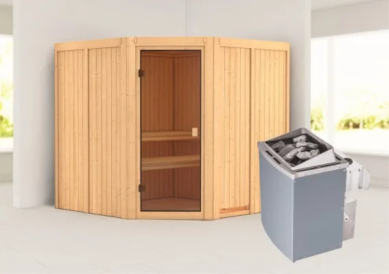 Woodfeeling | Sauna Kotka | Kachel 9 kW Geïntegreerde Bediening Woodfeeling | Sauna Kotka | Kachel 9 kW Geïntegreerde Bediening