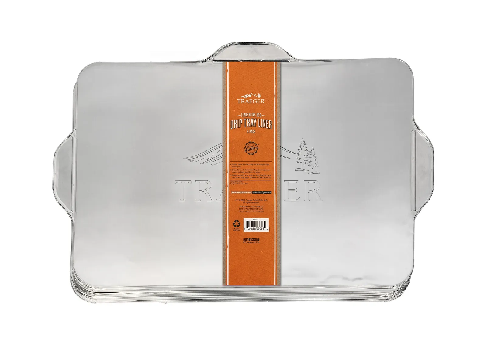 Traeger | Drip Tray Liners | Timberline 850 | 5 Pack Traeger | Drip Tray Liners | Timberline 850 | 5 Pack