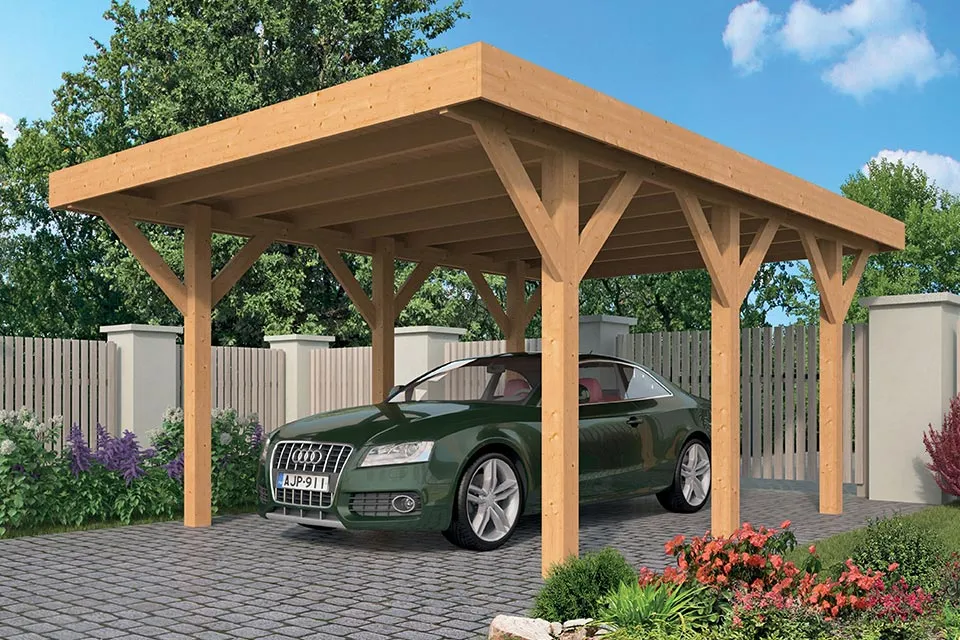 Tuindeco | Carport Lemmer DHZ