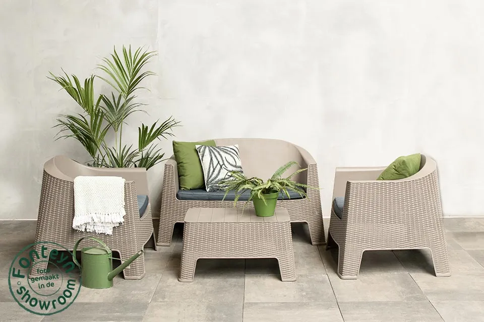 Fonteyn | Loungeset Brugge | Khaki