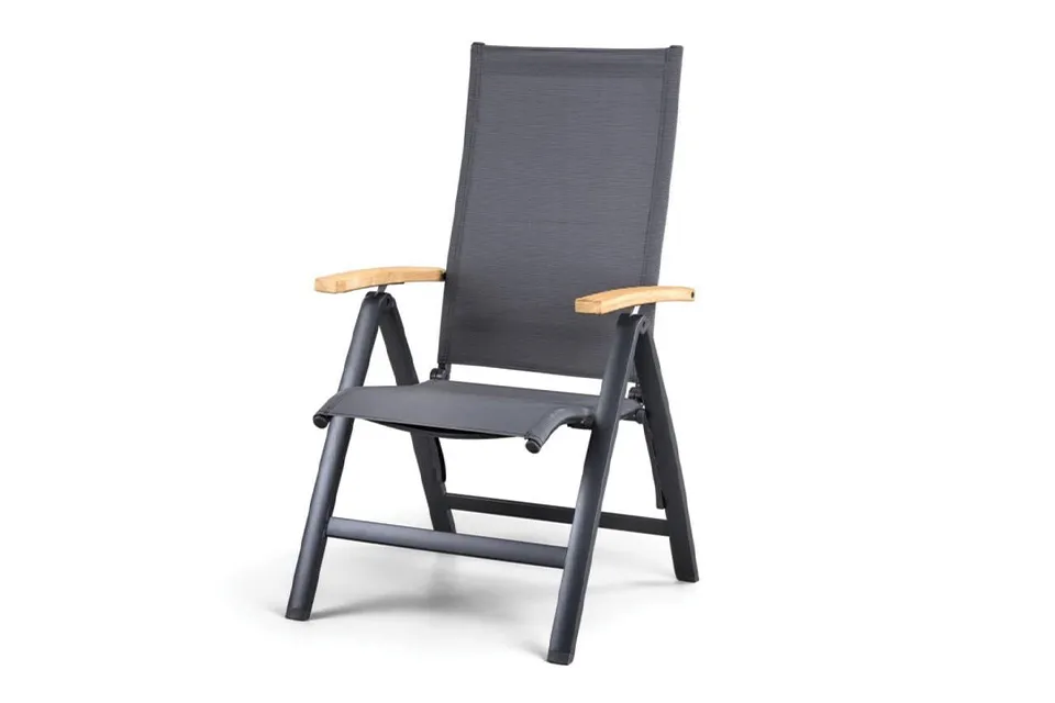SUNS | Tuinstoel Lucca Verstelbaar | MRG | Teak Arm SUNS | Tuinstoel Lucca Verstelbaar | MRG | Teak Arm