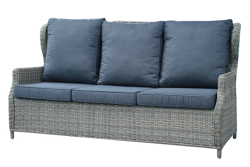 Fonteyn | Loungebank 3-zits Marbella | Kobo Grey Fonteyn | Loungebank 3-zits Marbella | Kobo Grey