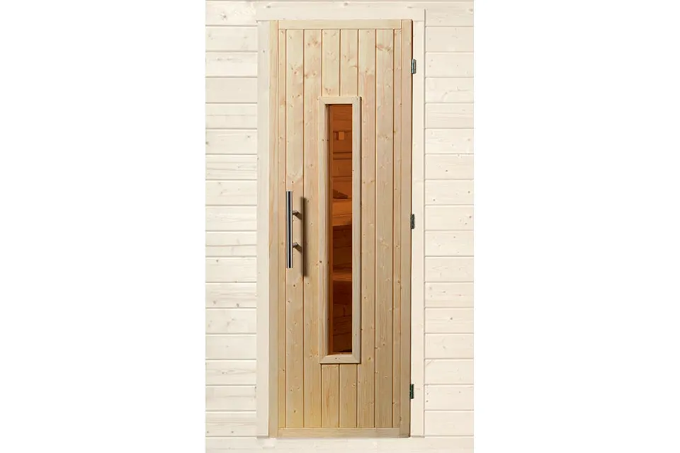 Weka | Massief Houten Deur 58 mm met Glasinzet Weka | Massief Houten Deur 58 mm met Glasinzet