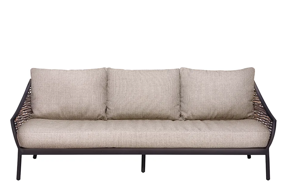 Apple Bee | Loungebank 3-zits Milou | Black Apple Bee | Loungebank 3-zits Milou | Black