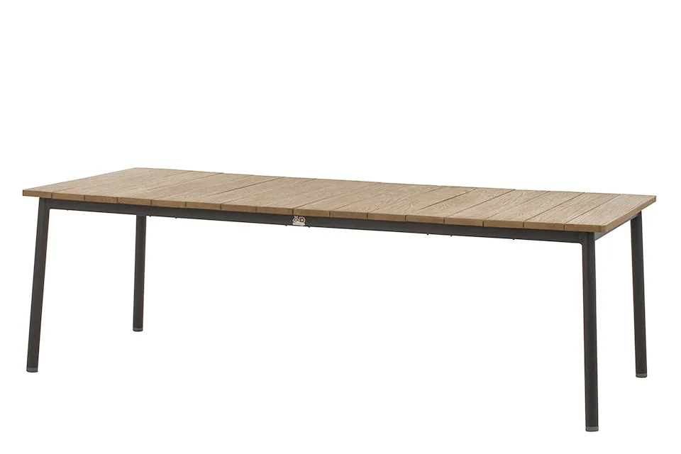 Apple Bee Tuintafel Milou 240 x 100 cm Teak Black