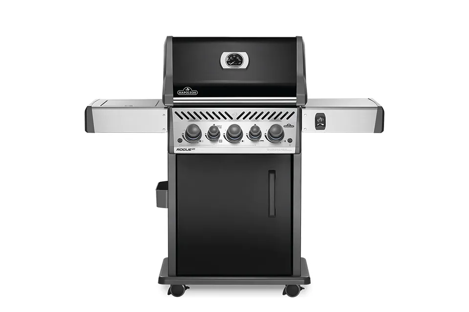 Napoleon | BBQ Rogue SE425 | Met Gietijzeren Roosters | Zwart | Incl. Draaispit