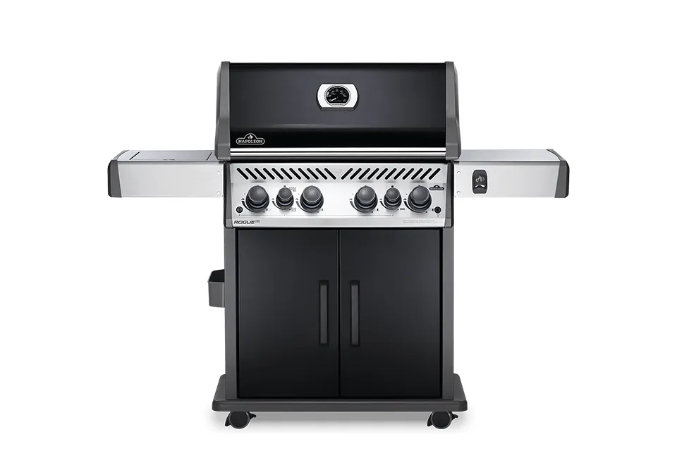Napoleon | BBQ Rogue SE525 | Met Gietijzeren Roosters | Zwart