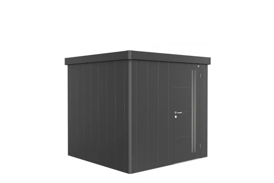 Biohort | Berging Neo 2B | Enkele Deur | Donkergrijs-Metallic