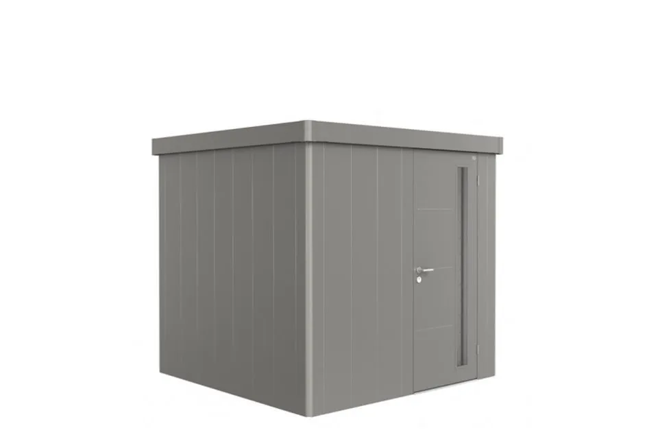 Biohort | Berging Neo 2B | Enkele Deur | Kwartgrijs-Metallic