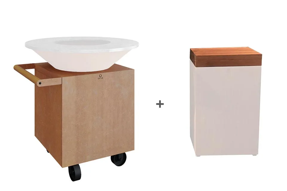 OFYR | Classic | Corten 100 to PRO Upgrade Set - Block Teak Wood