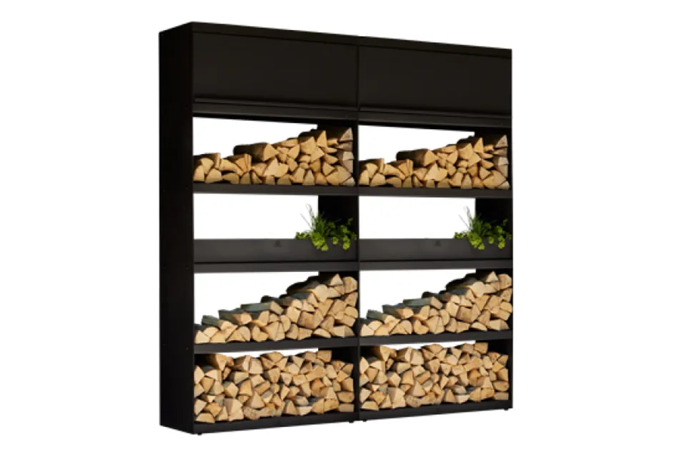 OFYR Wood Storage Black 200