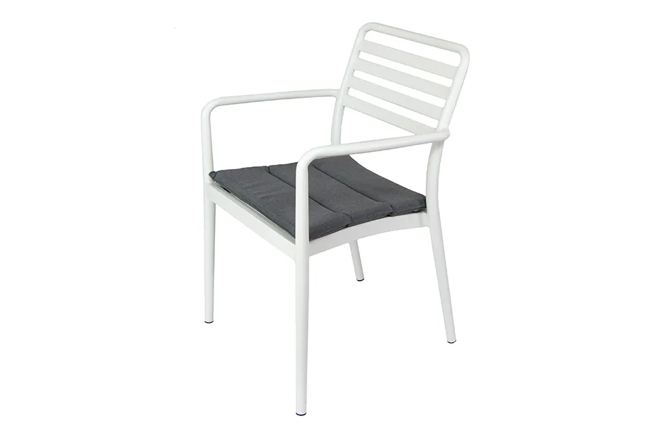 Fonteyn | Tuinstoel Orlando | Wit Fonteyn | Tuinstoel Orlando | Wit