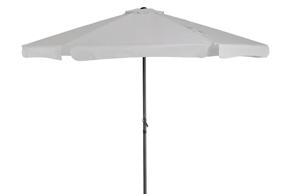 Platinum | Parasol Antigua Ø300 cm | Lichtgrijs