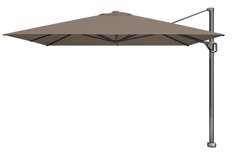 Platinum | Zweefparasol Challenger T Premium 350 x 350 cm | Havanna