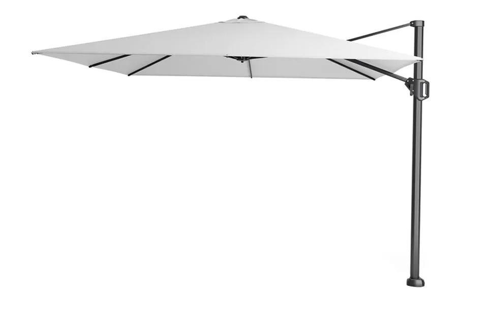 Platinum Zweefparasol Challenger T¹ 300 x 300 cm Wit