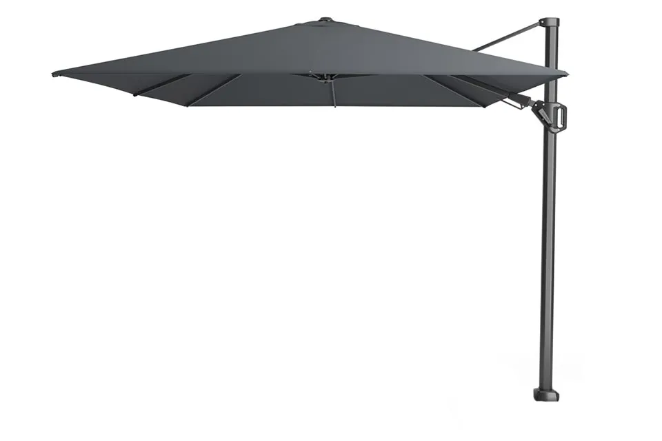 Platinum | Zweefparasol Challenger T 350 x 260 cm | Antraciet