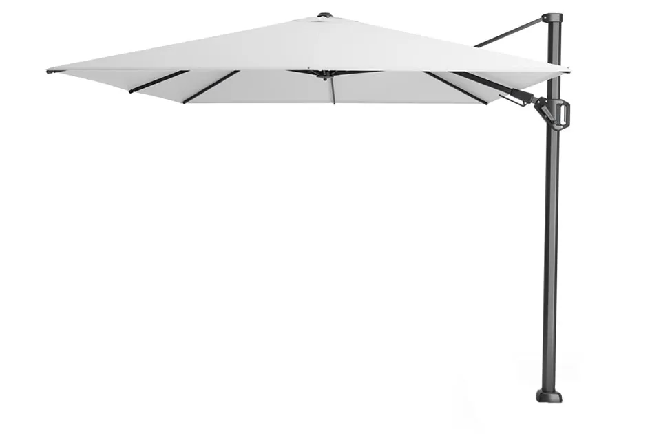 Platinum Zweefparasol Challenger T² 350 x 260 cm Wit
