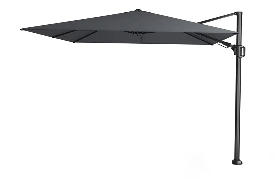 Platinum Zweefparasol Challenger T² 300 x 300 cm Antraciet