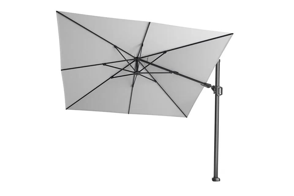 Platinum Zweefparasol Challenger T² 300 x 300 cm Wit