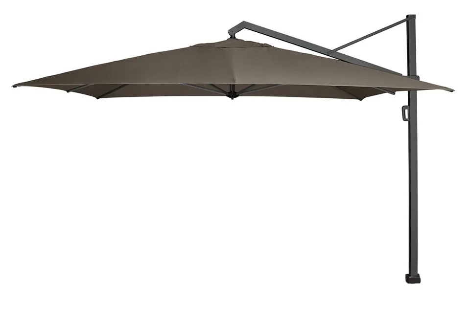 Platinum Zweefparasol Icon Premium 350 x 350 cm Havana