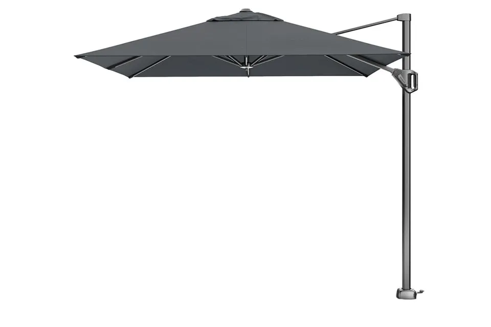 Platinum Zweefparasol Voyager T¹ 250 x 250 cm Antraciet