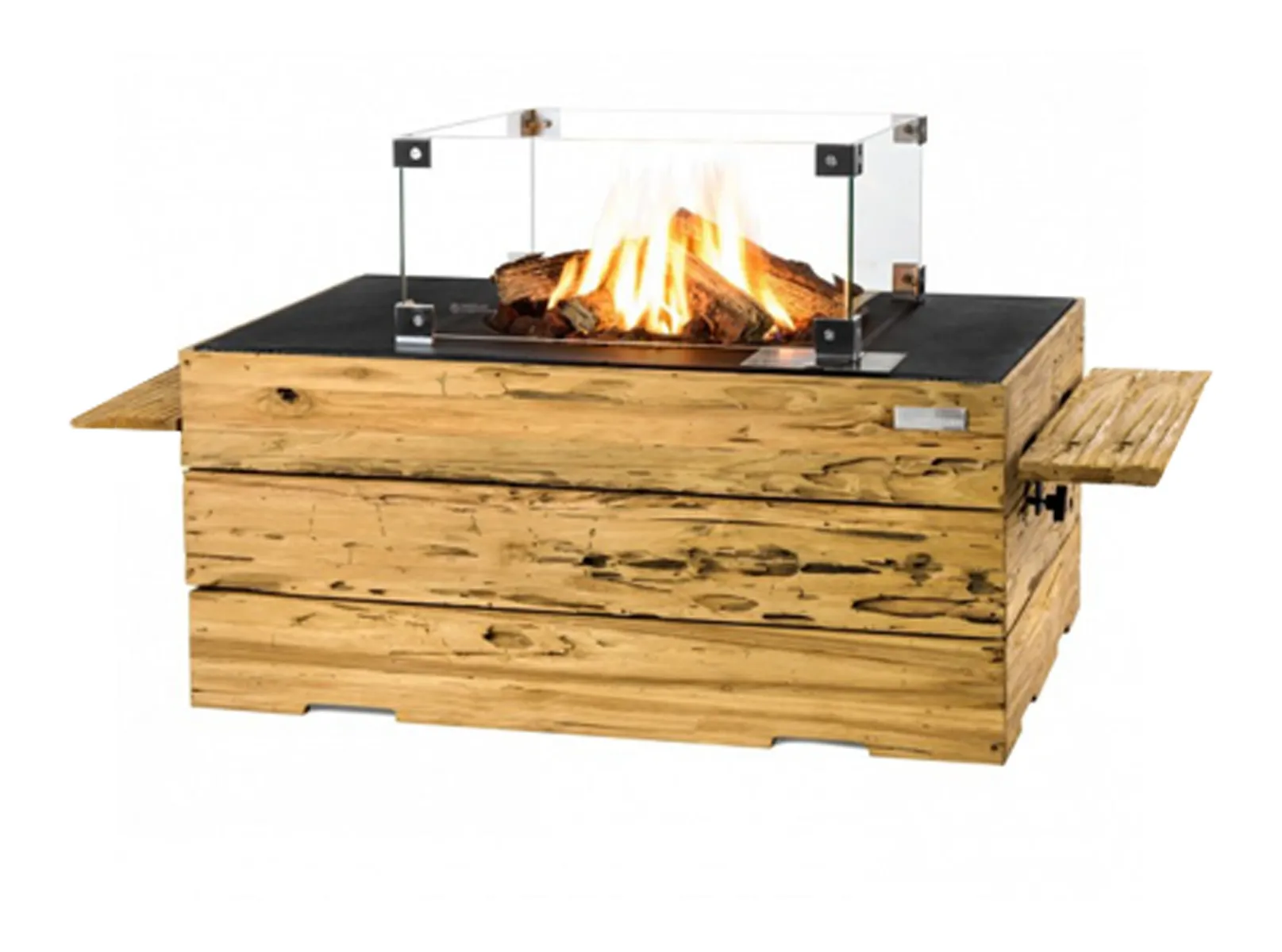 Happy Cocooning | Terrashaard Rechthoek Driftwood | Zwart